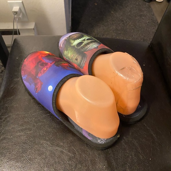 Star Wars Skeletor He-Man Snake Men’s Multicolor Slippers Size Large size 10 - Picture 8 of 12